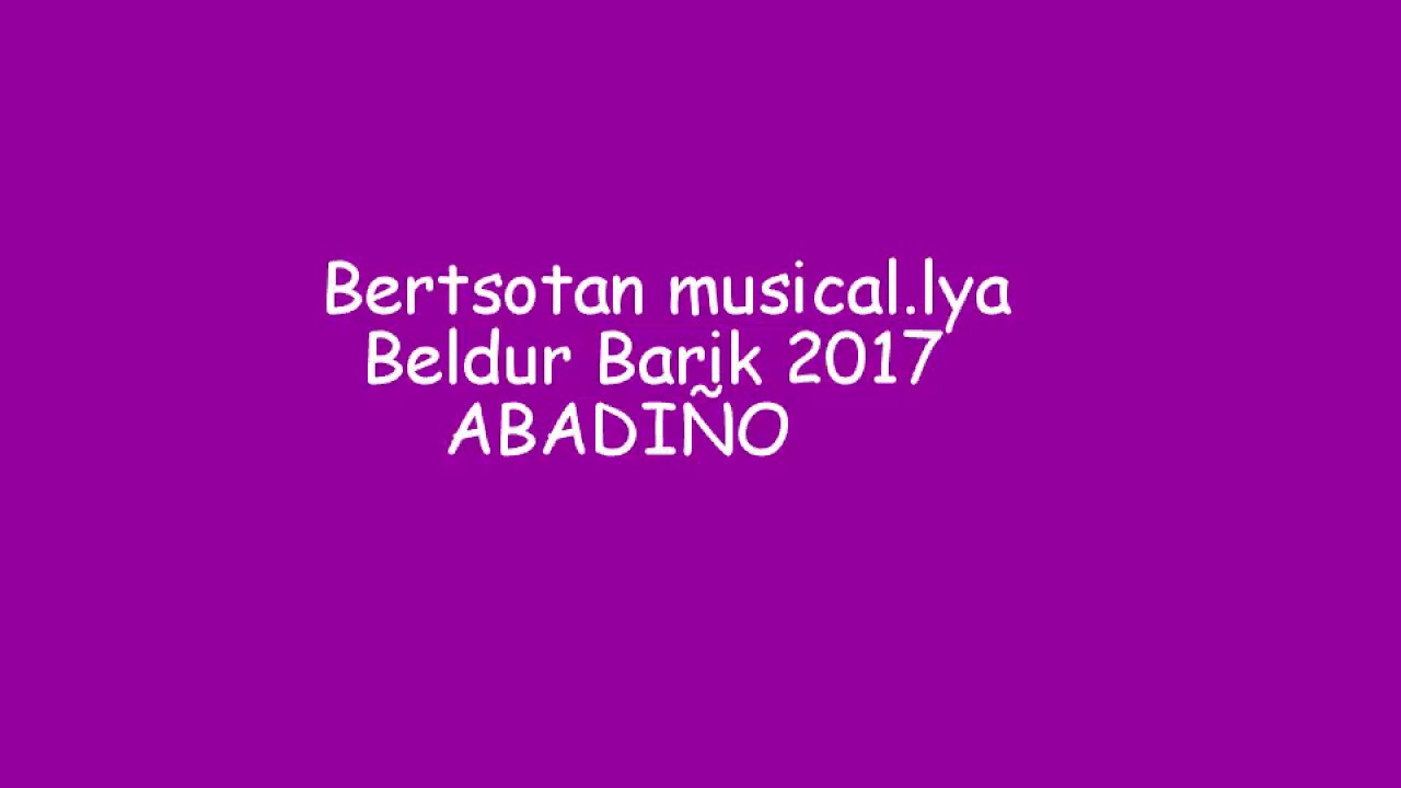 Bertsotan Musical.ly